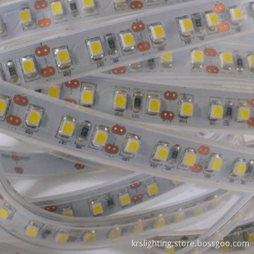 Super bright 3528 120pcs/m CE ROHS UL led strip light With PU Glue